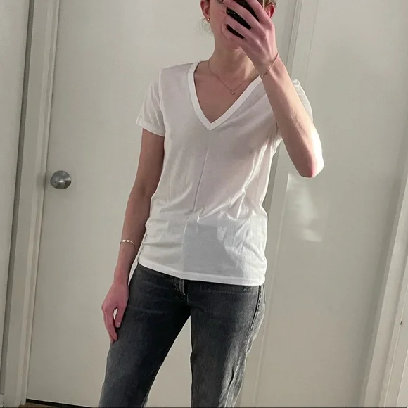 NWOT rag & bone white tee shirt - Picture 2 of 4